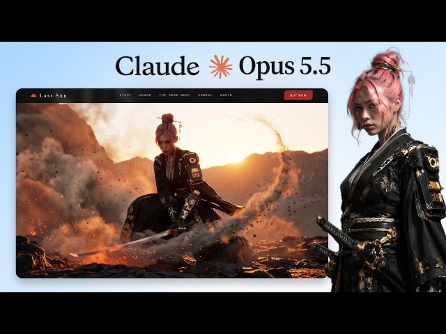 Claude Opus 5.5 is Insane (3D Game + Website)