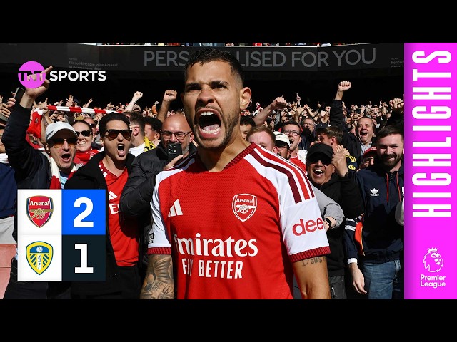 Guimaraes The Hero! 🦸‍♂️ | Arsenal 2-1 Leeds | Premier League Highlights