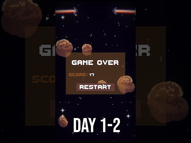 Starship Danger Mini Devlog #devlog #gaming #gamedevelopment #gamedev #unity #pixelart #mobilegame