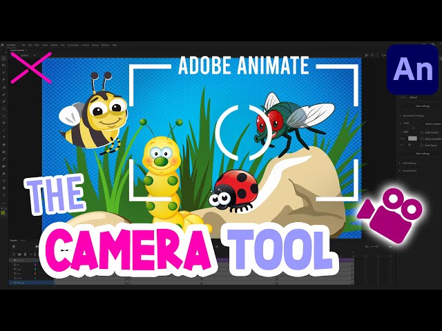 Master The CAMERA TOOL in Adobe Animate CC | Easy Tutorial