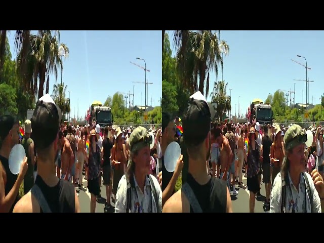 Tel Aviv Pride Parade in 3d - QooCam EGO - no edit 01