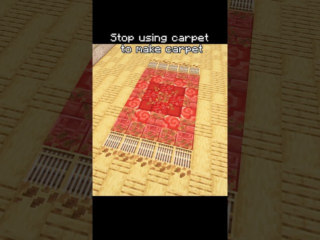 Give Your Minecraft Interior a Carpet Upgrade
