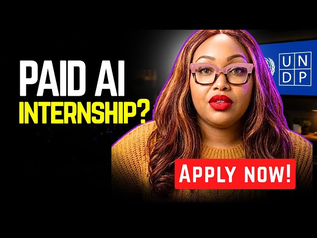 UNDP Just Opened a Paid Global AI Internship | Applications Are Rolling