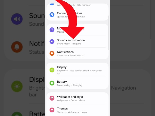 how to turn on tap sound in all android mobile #settings #shorts