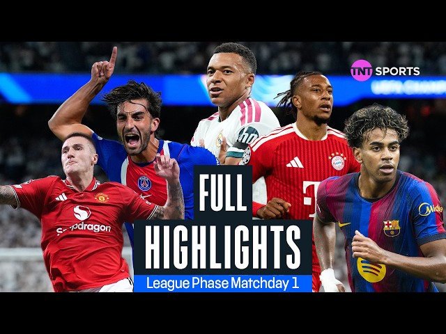 GOALS GALORE! 🔥 | FULL UEFA Champions League 2026/27 League Phase Highlights