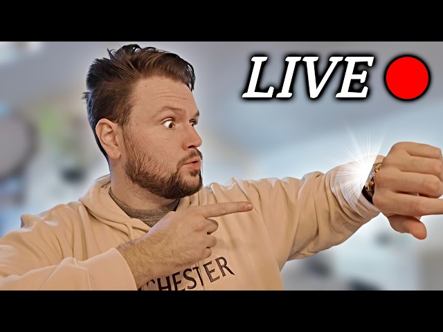 Revealing My NEW WATCH Live!