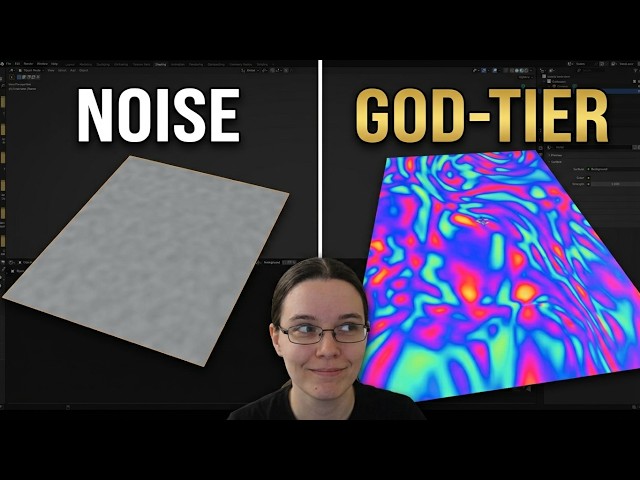 The only noise texture you need. Blender Mini Tutorial (#112)(S4) #cgi #3dart #blender3d