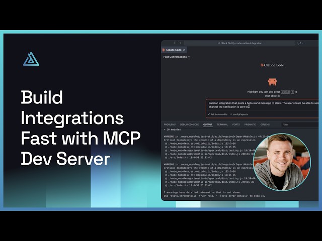 MCP Dev Server Demo: Build and Deploy a Slack Integration