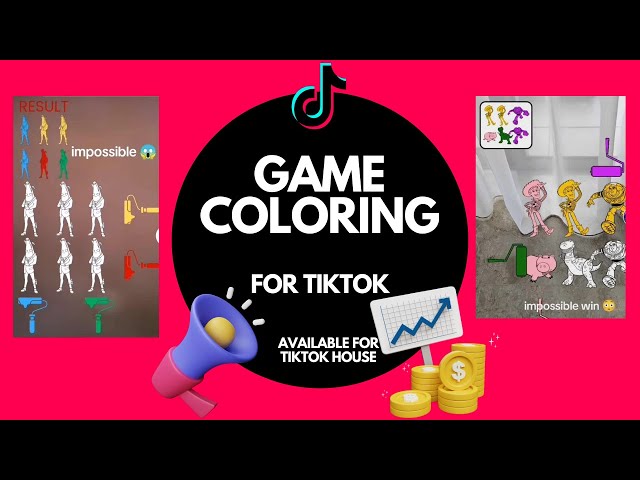 Tiktok Effect House - Game Coloring Template - Tutoriel (FR)
