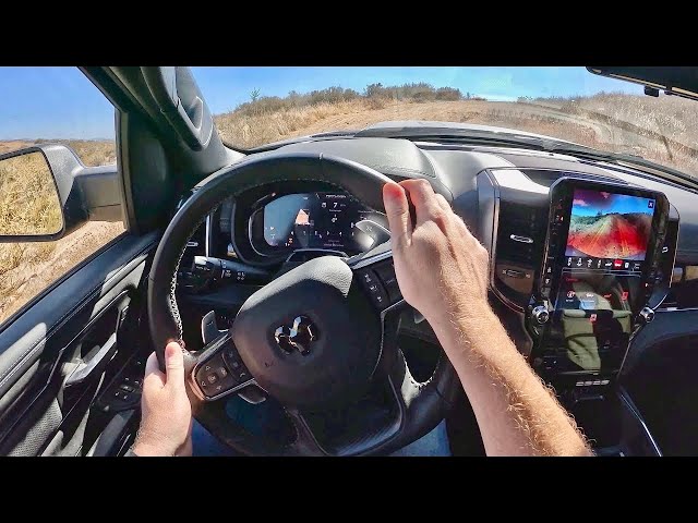 2025 RAM 1500 RHO - POV Off-Road Test Drive (Binaural Audio)