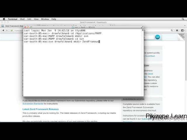 01  Downloading and setting up Zend Framework