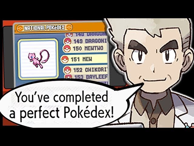 What Happens When You COMPLETE The Pokedex in Every Pokemon Game?