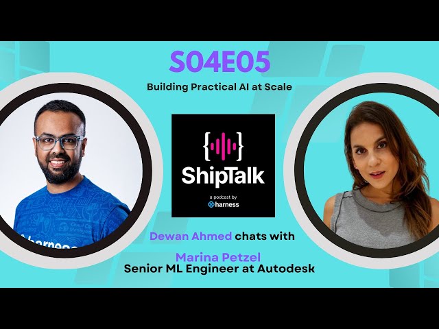 ShipTalk S4E5 | How to Build Real-World ML for 2D Drawings | Marina Petzel (Senior ML Engineer)