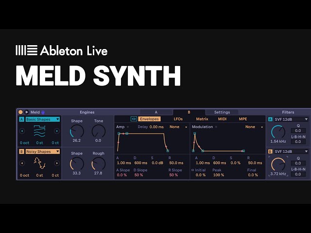 A guide to ABLETON MELD synthesizer - tutorial walk through
