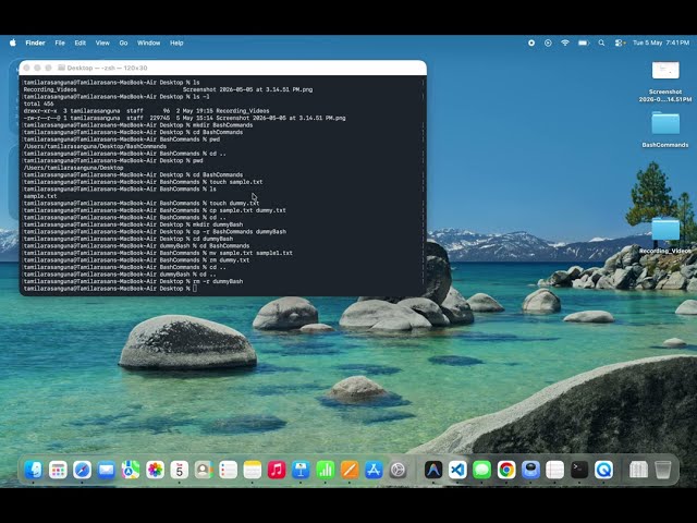 Bash Commands Part 1 | Linux Terminal Basics for Beginners