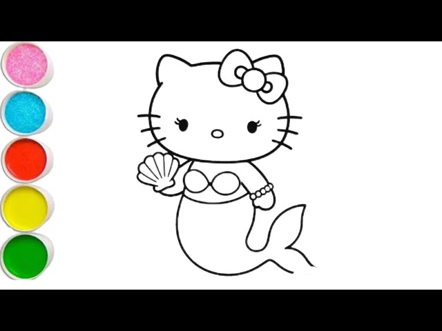 hello Kitty drawing/easy and beautiful hello Kitty drawing #fundraw