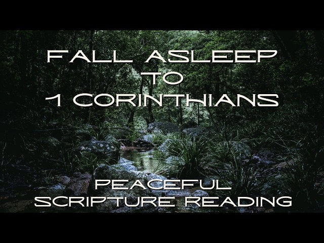 Fall Asleep to the Book of 1 Corinthians | Peaceful Scripture Reading (Audio & Text)