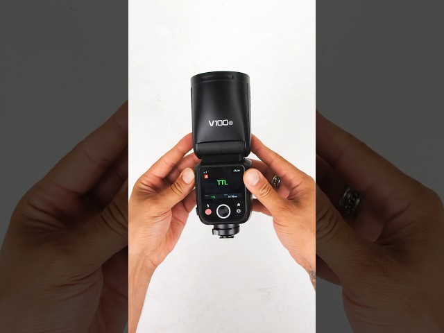 This Godox V100 Flash Is a Game Changer!
