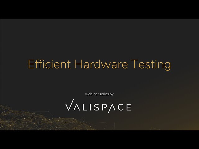 Efficient Hardware Testing