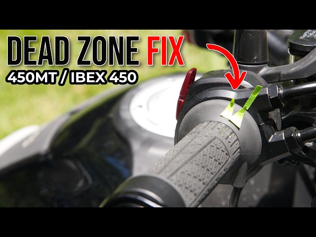 CFMOTO 450MT (Ibex 450) Throttle Slack Elimination | Instant Improvement