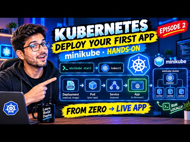 Hands-On Kubernetes: Deploy Your First App with minikube (Episode 2)