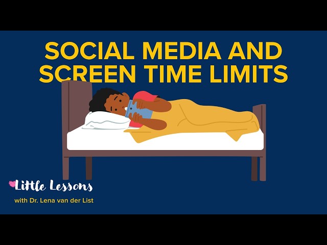 Screen Time for Kids: Phones, Social Media & Mental Health | Little Lessons w/ Dr. Lena van der List