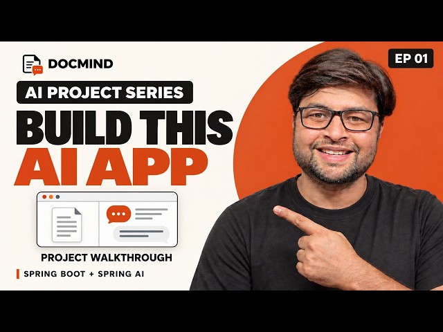 Build an AI Document Assistant with Spring Boot — Walkthrough | DocMind #1