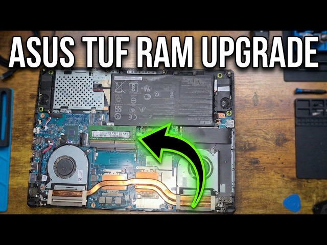 How to Upgrade RAM on ASUS TUF Gaming F15 (TUF506L) - (Step-by-Step Tutorial)
