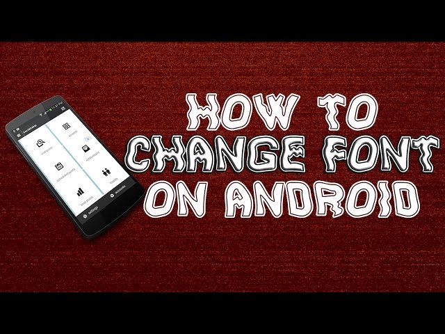 How To Change Font On Android Without Root Without App | Font Change Setting On Android