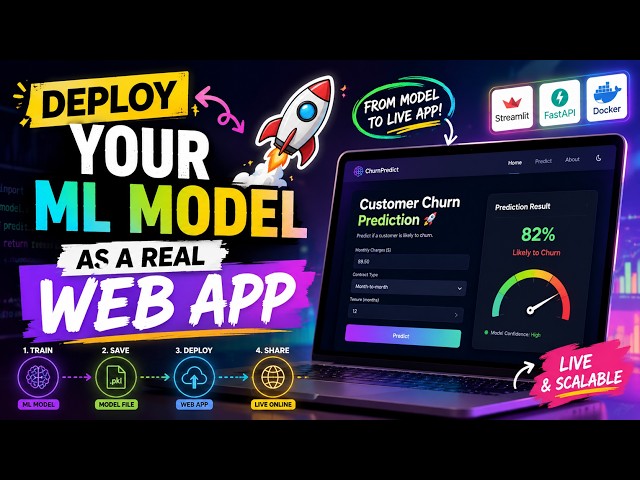 Deploy your ML model as a real web app