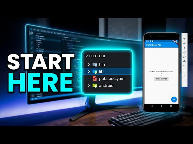 1-2. Flutter Project Structure Explained | Flutter Folder Structure for Beginners