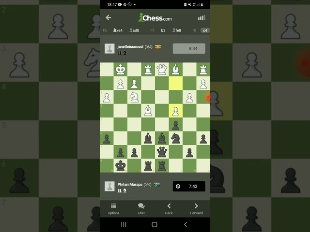 How i beat a Ugandan chess player on chess.com