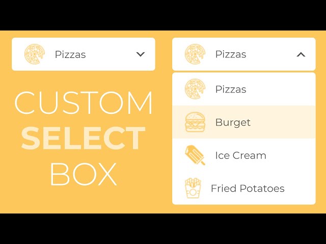 How to create the Custom Select Box using HTML CSS and Jquery -- Custom Dropdown Box