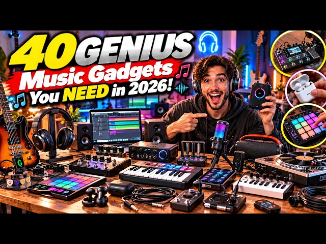 40 GENIUS Music Gadgets You NEED in 2026!