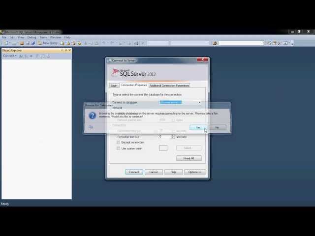 Overview SQL Server Management Studio 2012