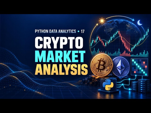 Python Data Analytics #17: Real Cryptocurrency Market Analysis in Python