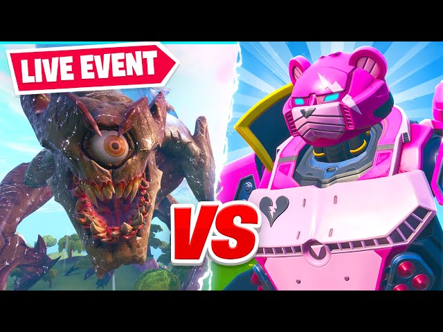Fortnite *LIVE* Monster VS Robot Final Showdown Event!