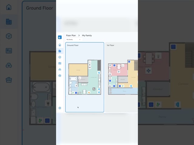 WeLink Floor Plan update — See all floors in one place. #ewelink