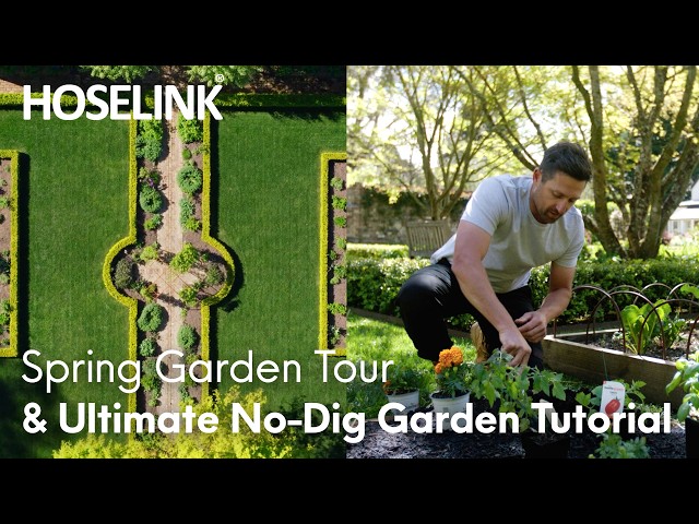 Spring Garden Tour & Ultimate No-Dig Garden Tutorial