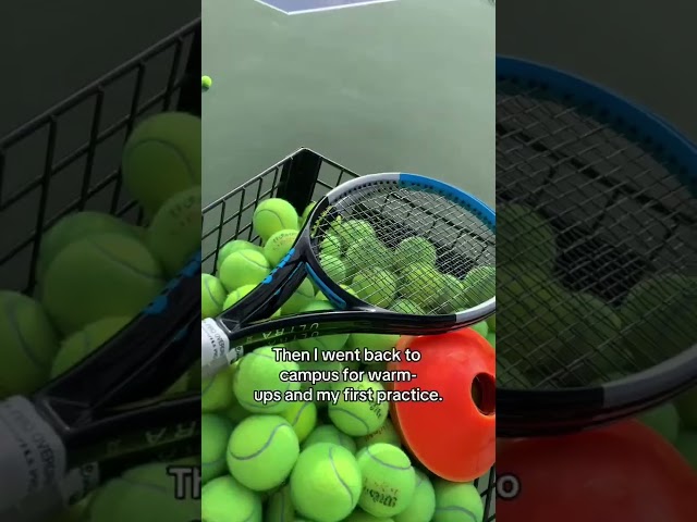 Day in the Life of a Tennis Player at Sac State
