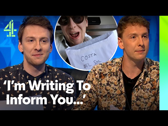 If Joe Lycett ever emails you, good luck | 8 Out of 10 Cats Does Countdown | Channel 4