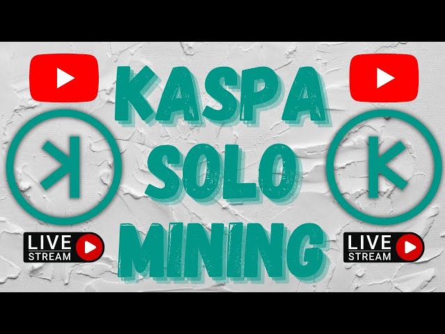 KASPA (KAS) SOLO Mining! #crypto #kaspa #mining