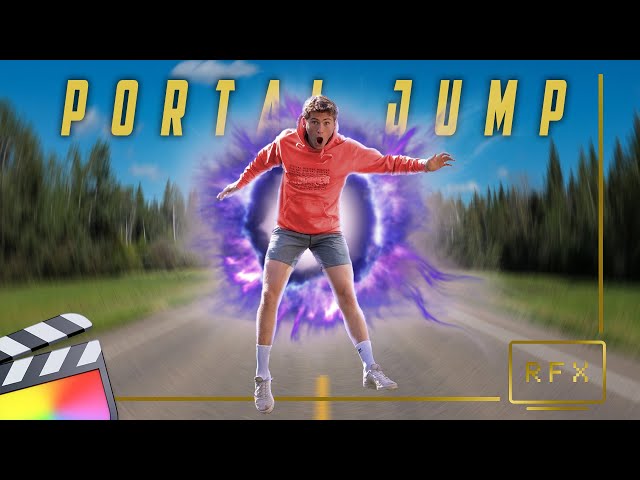 JUMP THROUGH A PORTAL with Final Cut Pro