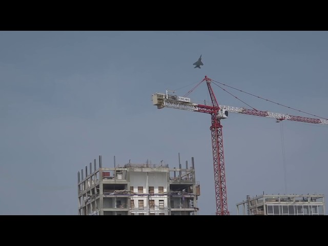 שידור חי מההכנות למטס יום העצמאות 2018 מחופי תל אביב