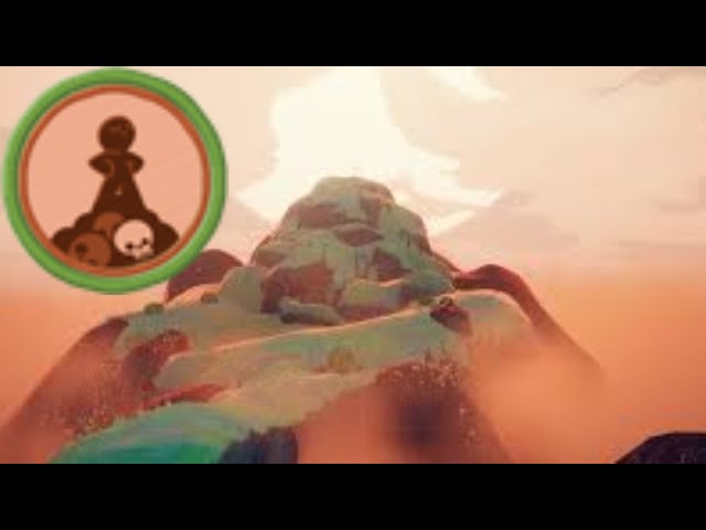how it probably feels getting the participation badge at the very top in peak