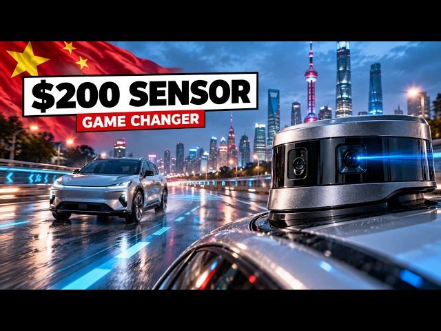 China’s $200 Sensor Just Changed the Future of Self-Driving Cars