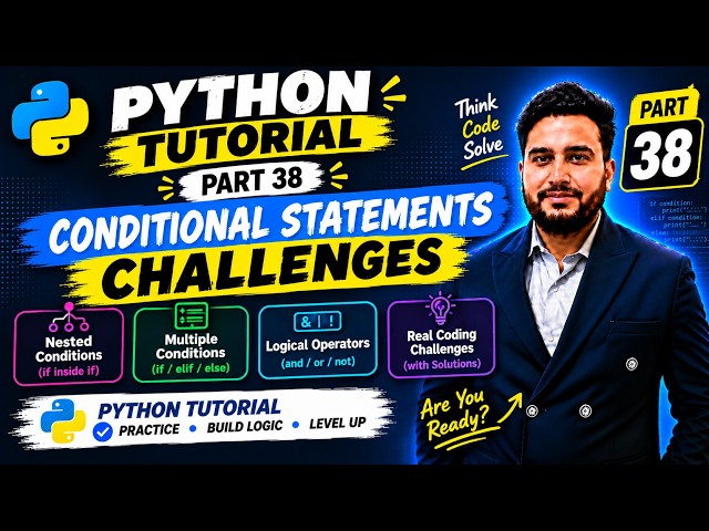 Python Conditional Challenges 🔥 | Can You Solve These Nested IF Problems? 🐍