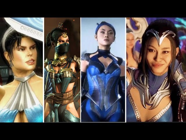 Kitana's Evolution in MK9, MKX, MK11 & MK1