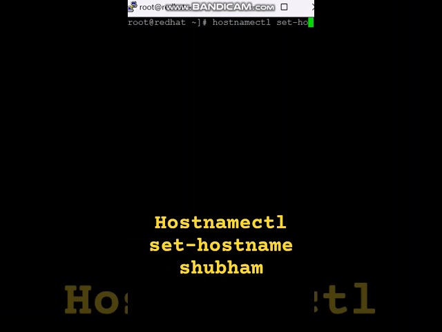 Linux Secrets: Change Hostname in Just 1 Minute #ITknowledgehub #shorts  #shortvideo #youtubeshorts