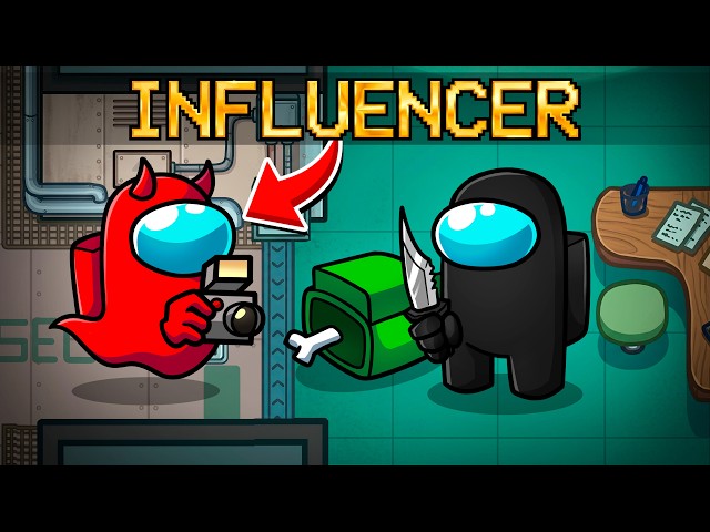 We Unlocked the INFLUENCER ROLE in Among Us!